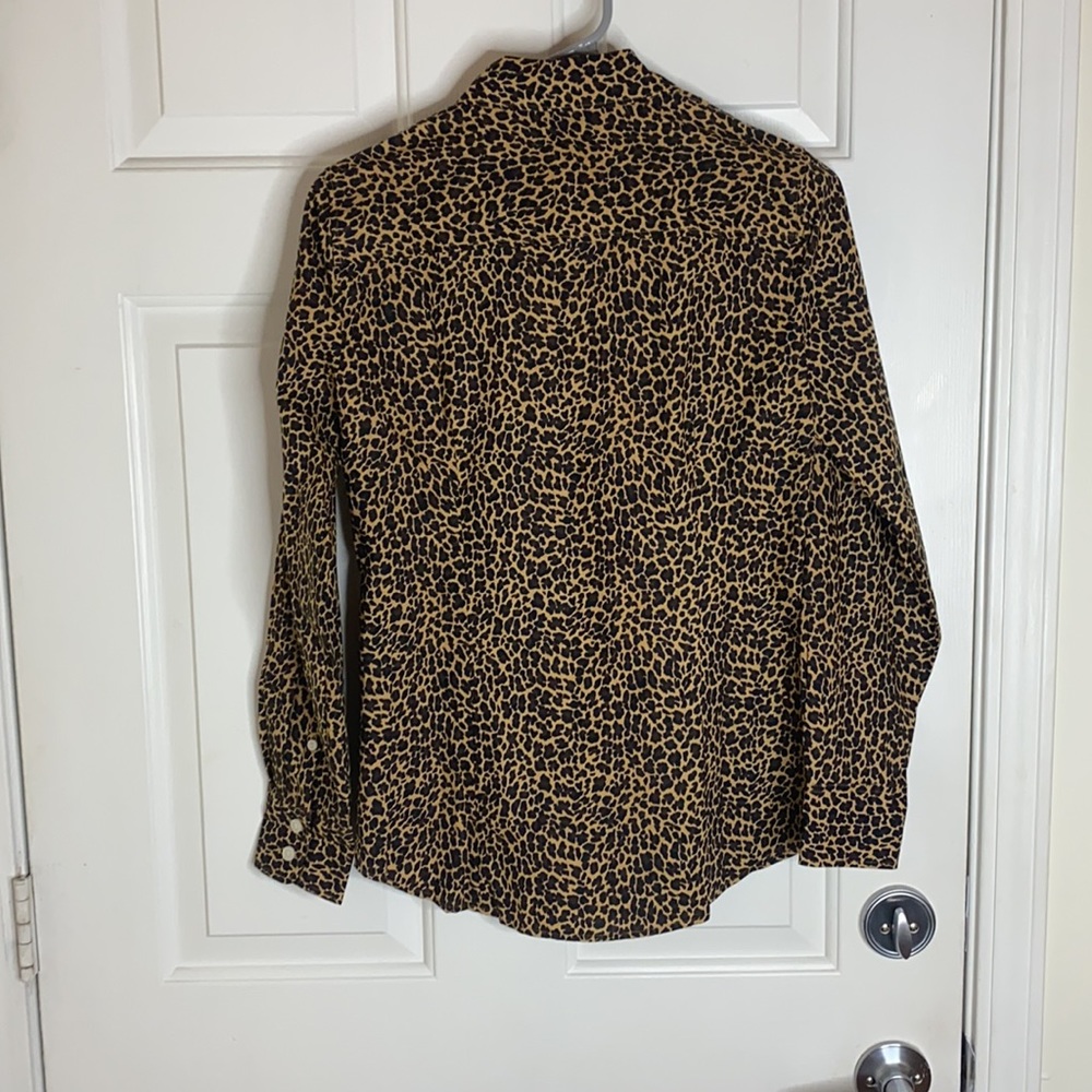 J.Crew Leopard Button Down - Picture 3 of 3